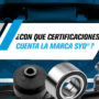 ¿Con que certificaciones cuenta la marca SYD?